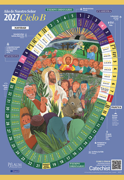 El Año de Nuestro Señor B 2027 Calendario