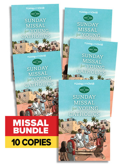 2024-2025 Living with Christ Sunday Missal for Young Catholics (Bundle of 10)